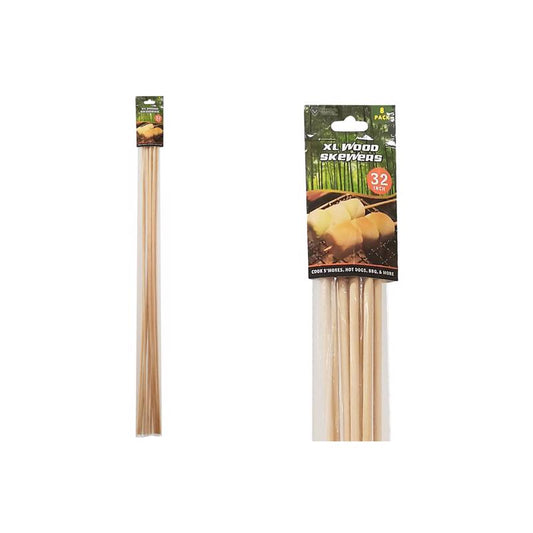 IIT 32 in. L Brown Bamboo Skewers (Pack of 36)