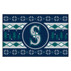 MLB - Seattle Mariners Holiday Sweater Rug - 19in. x 30in.