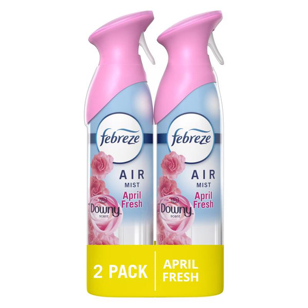 Ambientador en aerosol Febreze con aroma Frescor de abril 2 paquetes (paquete de 3)