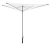 Whitmor 77 in. H X 74.2 in. W X 74.2 in. D Aluminum Clothes Drying Rack