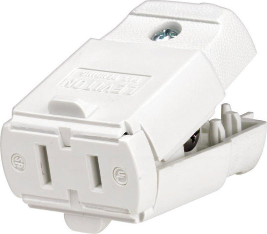 Connector 2Wire 15A Wht (Pack Of 10)