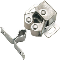 Hickory Hardware P107-2C 1" Cadmium Double Roller Cabinet Door Catch