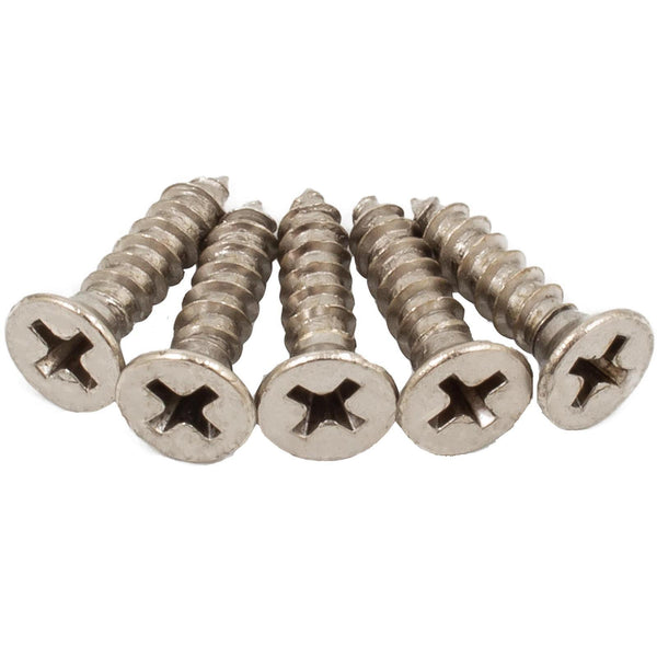 Door Hinge Screws, #9 x 3/4", 600-Pack, Satin Nickel by Stone Harbor Hardware