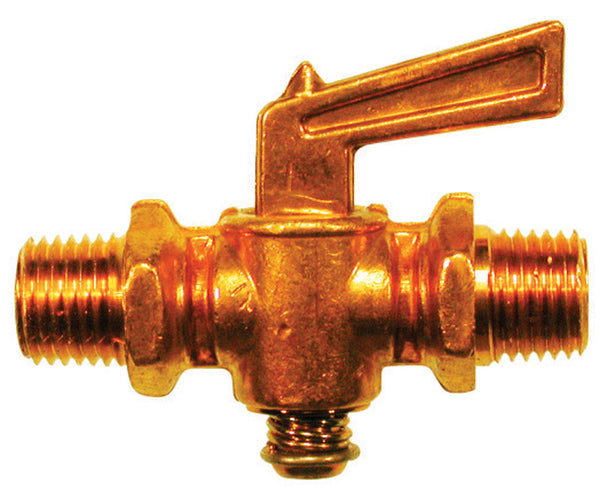 Válvula de tubo de latón MIP de 3/8 pulg. de JMF Company