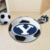 Brigham Young University Soccer Ball Rug - 27in. Diameter