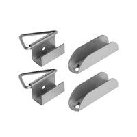 M-D Building Products Aluminum 3.93 in. W X 6.29 in. L Screen Top Hanger 1 pk (Pack of 10)