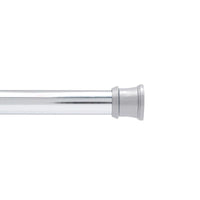 Kenney Adjustable Curtain Rod 72 in. L Silver