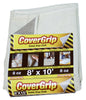 CoverGrip 8 ft. W X 10 ft. L 8 oz Safety Canvas Drop Cloth 1 pk