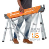 Bora Portamate 31.5 in. H x 45 in. D Speedhorse Sawhorse 1500 lb. capacity 1 pc.
