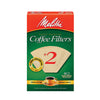 Melitta 6 cups Brown Cone Coffee Filter 40 pk