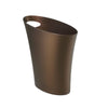 Umbra Skinny 2 gal Bronze Plastic Modern Wastebasket