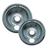 Range Kleen Metal Drip Bowls 8 in. W X 10.25 in. L