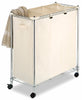 Whitmor Supreme Silver Steel Laundry Sorter