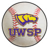 University of Wisconsin-Stevens Point Baseball Rug - 27in. Diameter