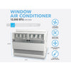 Perfect Aire  12,000 BTU 14.7 in. H x 19 in. W 550 sq. ft. Window Air Conditioner