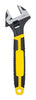 Stanley MaxSteel Metric and SAE Adjustable Wrench 12 in. L 1 pc