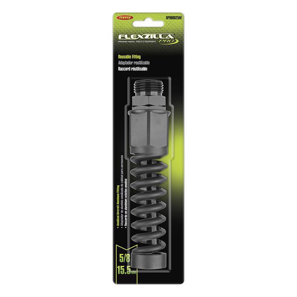 Conector de reparación reutilizable para manguera, roscado macho, de aluminio, de 5/8 in., Flexzilla Pro Legacy - Oferta de la semana