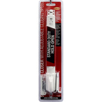 Larson Standard Duty White Aluminum Pneumatic Door Closer