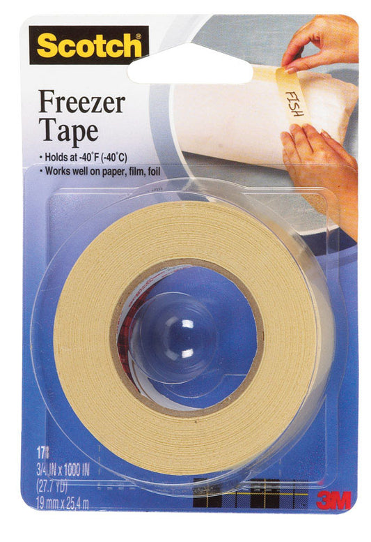 3M Freezer Tape 1 pk Tan (Pack of 6)
