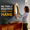 3M Claw Silver Drywall Picture Hanger 45 lb 1 pk - Open Box