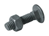 YardGard .709 in. H Galvanized Silver Steel Carriage Bolts