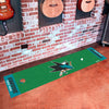 NHL - San Jose Sharks Putting Green Mat - 1.5ft. x 6ft.