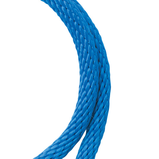 SecureLine Lehigh 1/2 in. D X 35 ft. L Blue Solid Braided Polypropylene Derby Rope