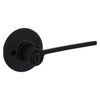 Kwikset Ladera Matte Black Privacy Lever Right or Left Handed