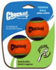Chuckit! Multicolored Rubber Ball Launcher Tennis Balls Small 2 pk
