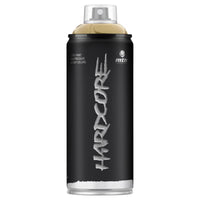 Montana Hardcore Gloss Gold Metallic Spray Paint 400 ml (Pack of 6)