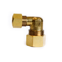 ATC 5/8 in. Compression 3/8 in. D Compression Brass 90 Degree Elbow