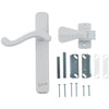 BAYFIELD SURFACE LATCH, WHT