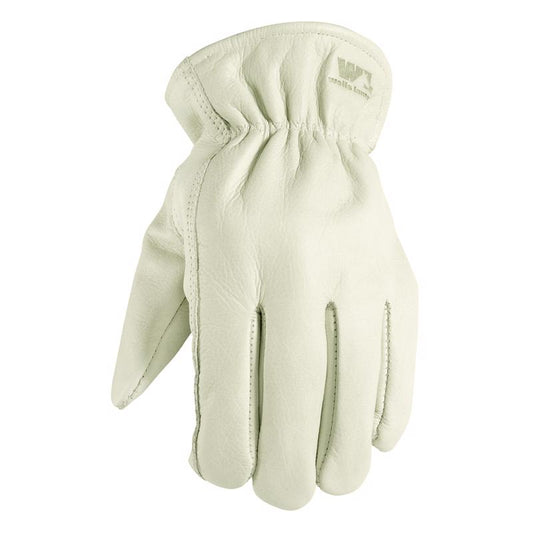 Wells Lamont Men's Driver Work Gloves Ivory XL 1 pair