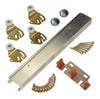 Johnson Hardware 2200 Aluminum By-Pass Door Hardware Set - Deal of The Week