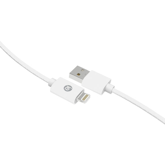 iEssentials Lightning to USB Charge and Sync Cable 10 ft. White