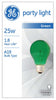 Ge Lighting 49725 25 Watt Green Crystal Color Party Light Bulb  (Pack of 6)
