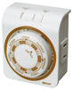 Woods Indoor Mechanical Timer 125 V White