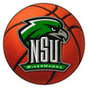 Northeastern State University Basketball Rug - 27in. Diameter