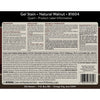 Old Masters Semi-Transparent Natural Walnut Oil-Based Alkyd Gel Stain 1 qt