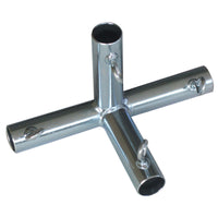 AHC 3/4 in. Round X 3/4 in. D 3/4 in. D F4 Galvanized Carbon Steel 10 in. L Flat Connector - Deal of The Week