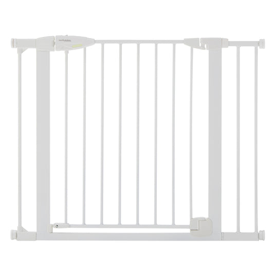 North States Toddleroo White 30 in. H x 29.75-40.5 in. W Metal Auto-Close Gate