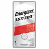 Energizer Silver Oxide 303/357 1.55 V 0.15 Ah Electronic/Watch Battery 1 pk