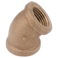 Anderson Metals 1/2 in. FIP in. X 1/2 in. D FIP Brass 45 Degree Elbow (Pack of 5)