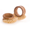 Full Circle The Ring 3.74 in. W Medium Bristle 3.54 in. Bamboo Handle Vegetable Brush