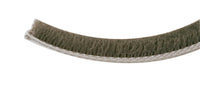 Prime-Line Gray Vinyl Pile Weatherstrip For Storm Doors and Storm Windows 100 ft. L X 0.19 in.