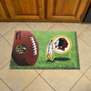 NFL - Washington Redskins Rubber Scraper Door Mat