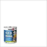Zinsser Bulls-Eye 1-2-3 White Water-Based Styrenated Acrylic Primer and Sealer 1 qt. (Pack of 6)