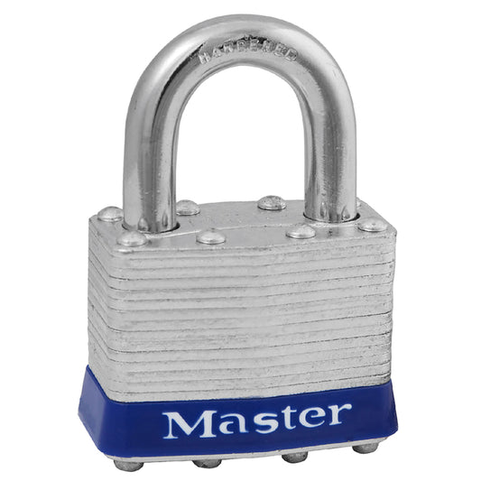 Master Lock 1-5/16 in. H X 1 in. W X 1-3/4 in. L Steel 4-Pin Cylinder Padlock Keyed Alike
