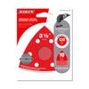 Diablo 3-1/2 in. Ceramic Blend Hook and Lock Triangle Sanding Sheets 120 Grit Medium 10 pk