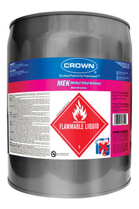 Crown Methyl Ethyl Ketone Flammable Metal Container 5 Gl